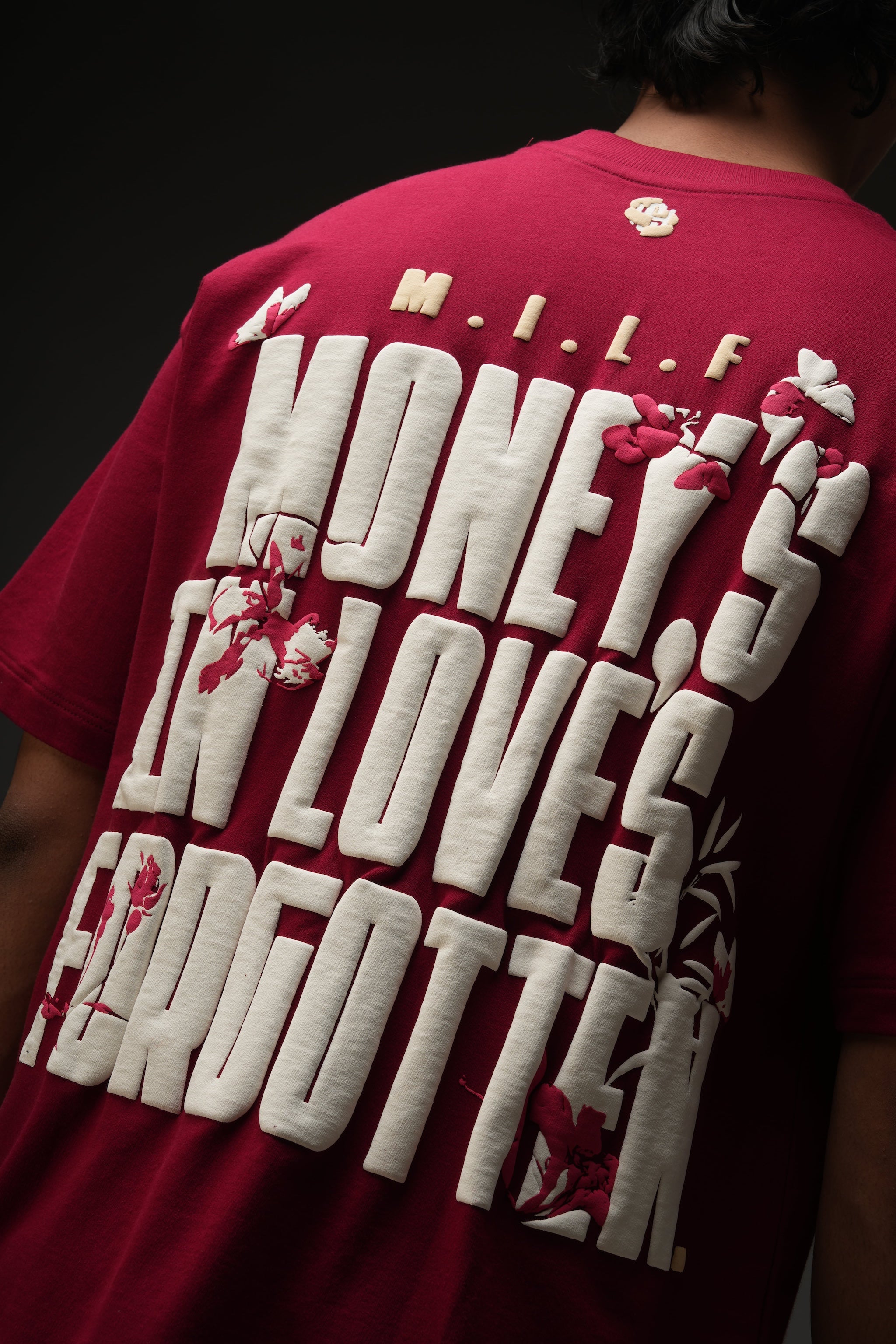 The MILF Tshirt in Maroon