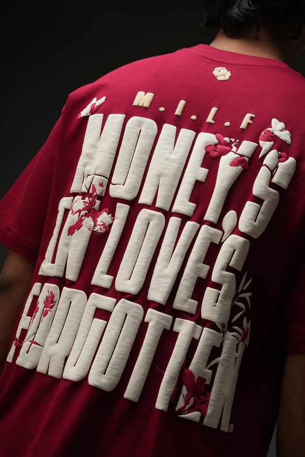 The MILF Tshirt in Maroon