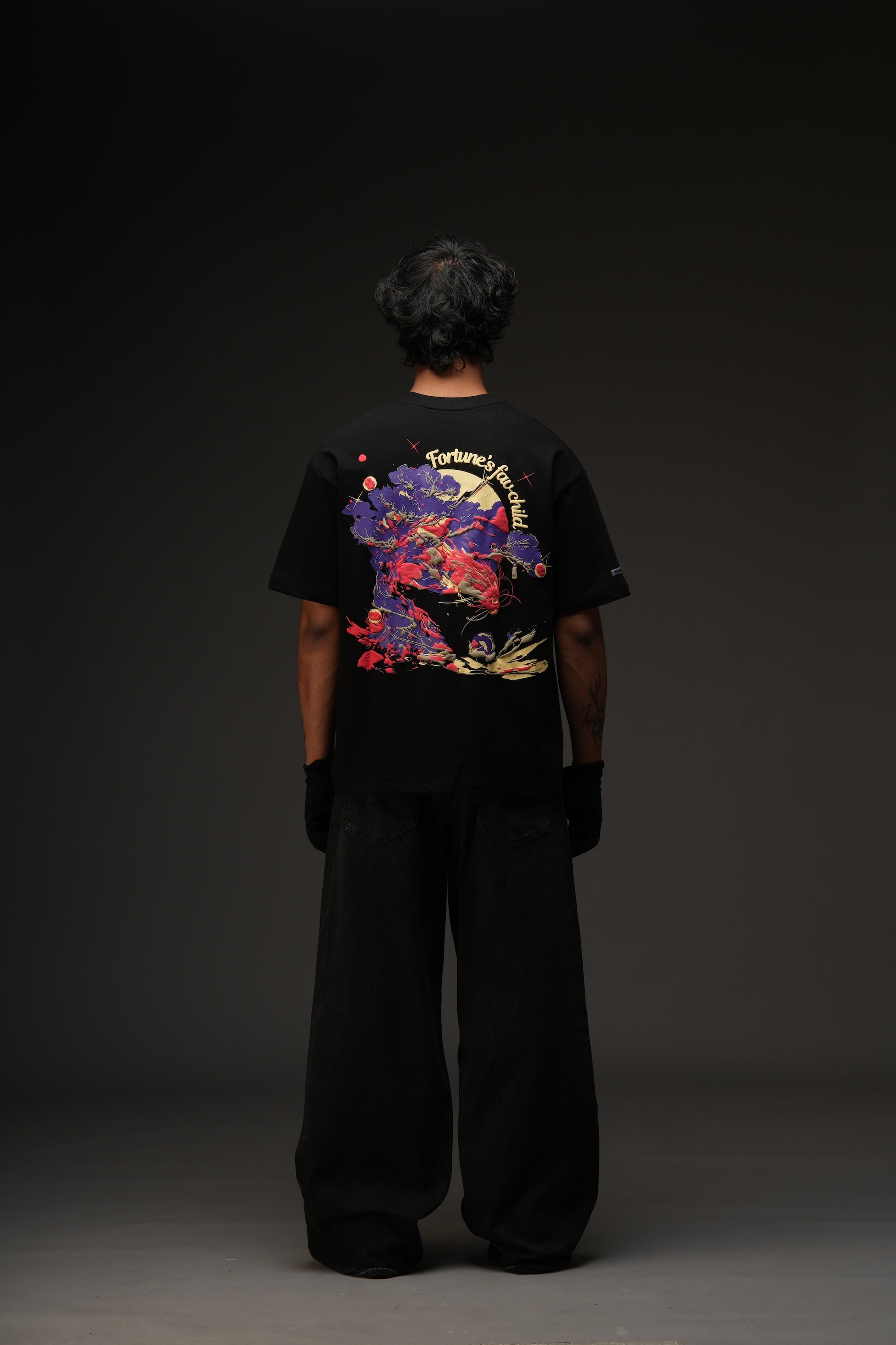 The Fortune Tshirt in Black