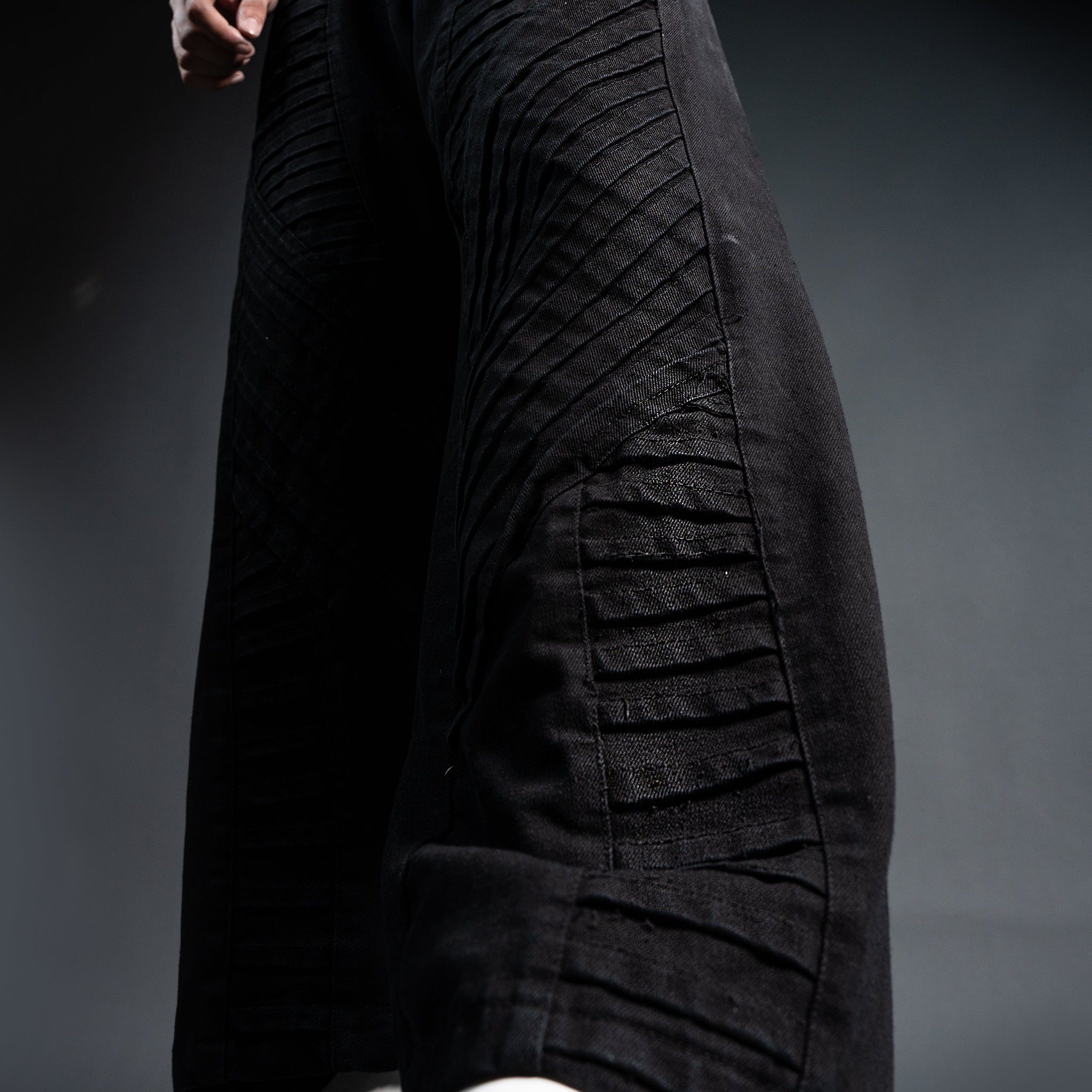 Unisex Pleated Pants