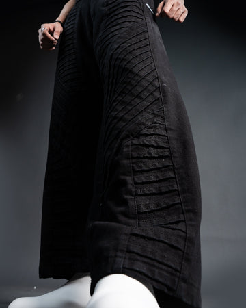 Unisex Pleated Pants