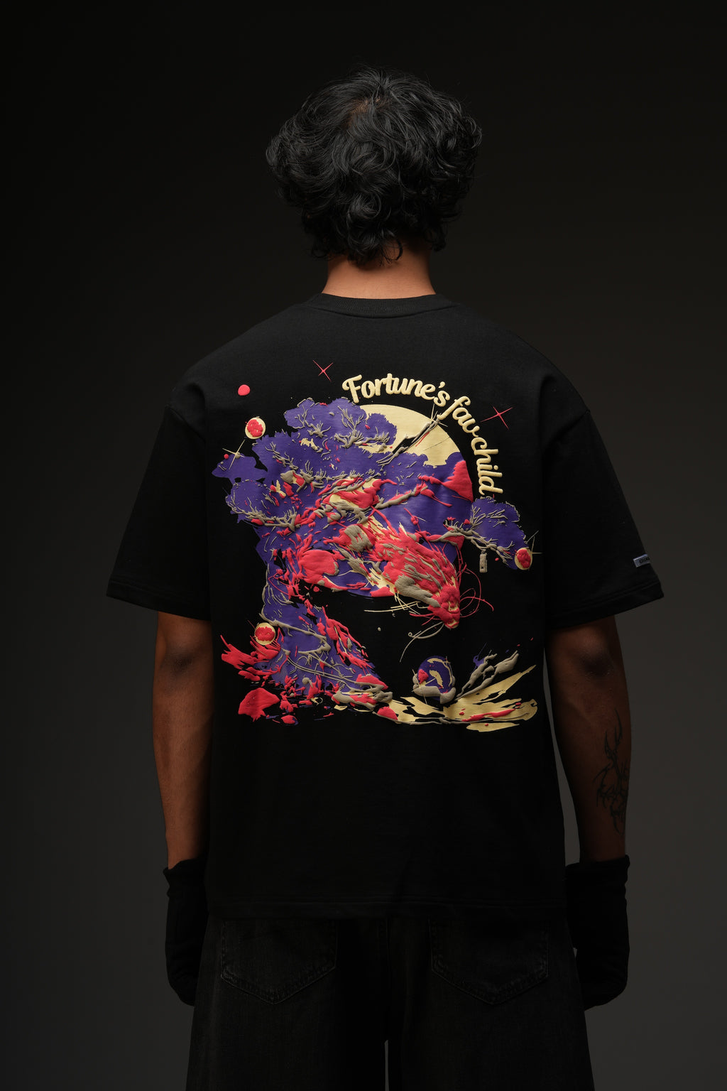 The Fortune Tshirt in Black