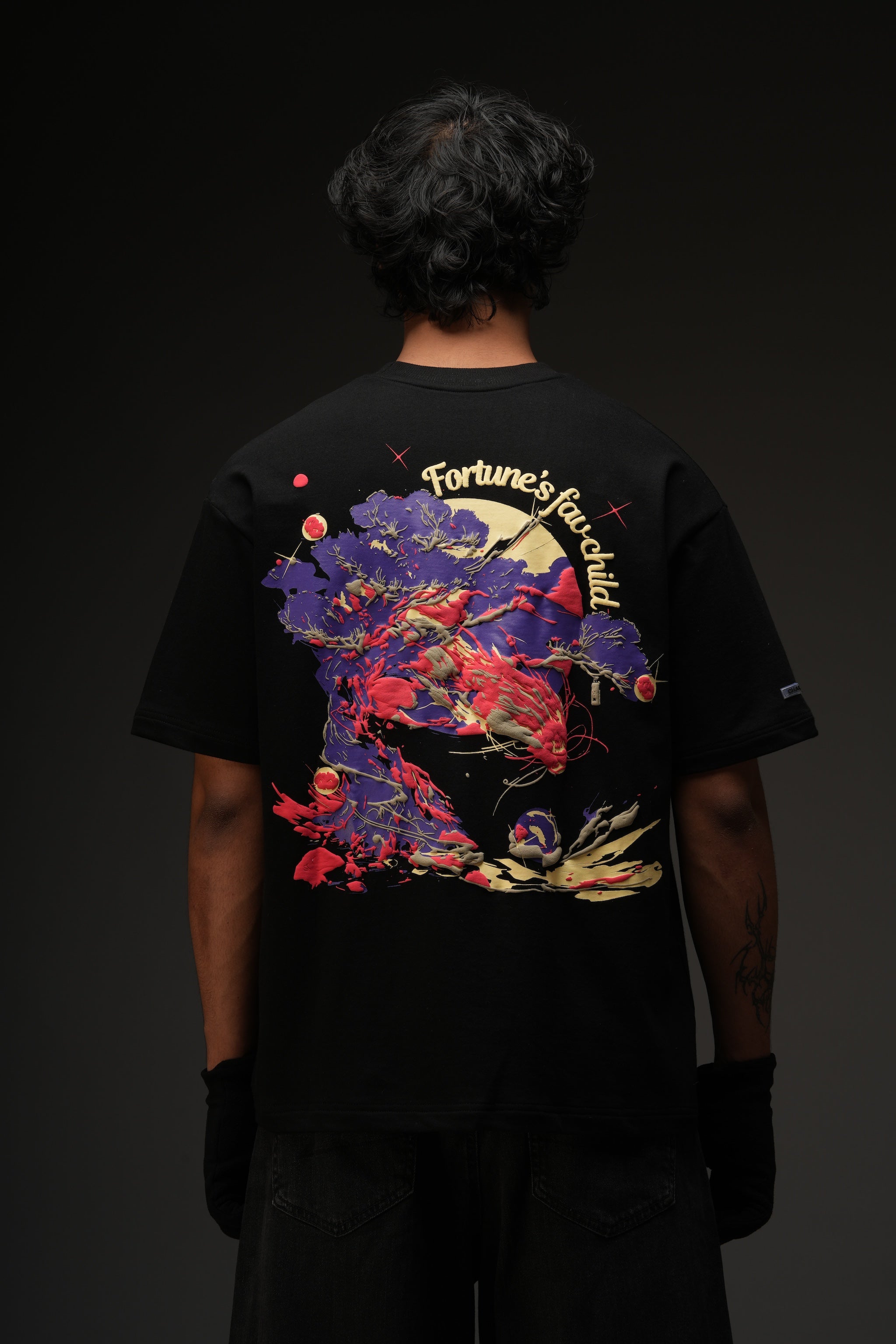 The Fortune Tshirt in Black