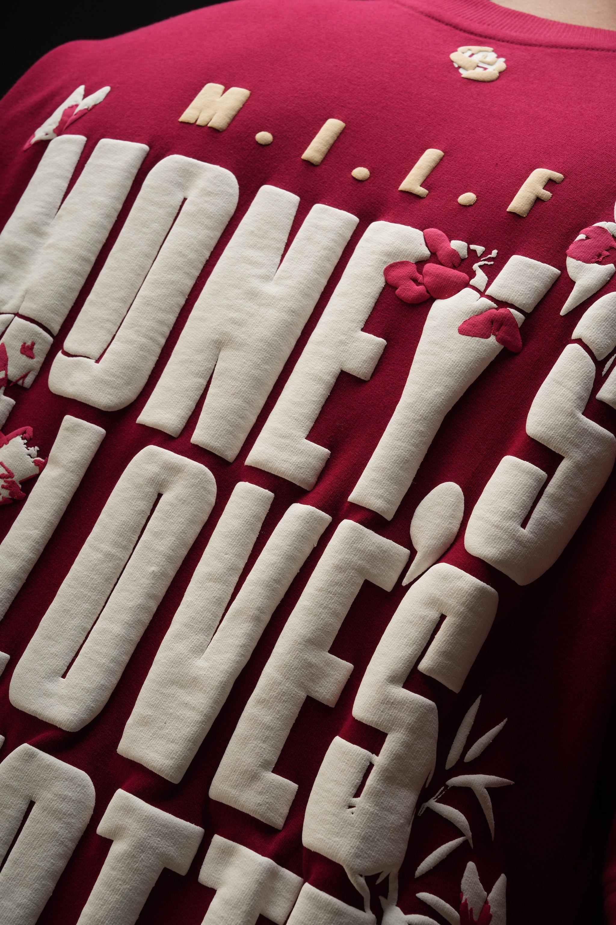 The MILF Tshirt in Maroon