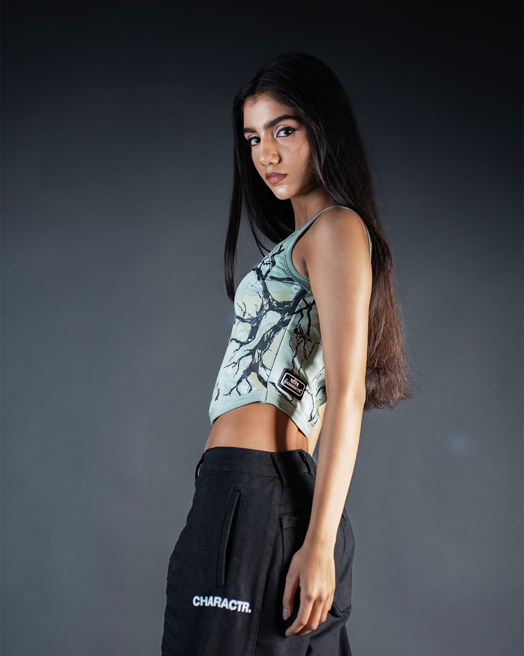 Earthen Bloom Top