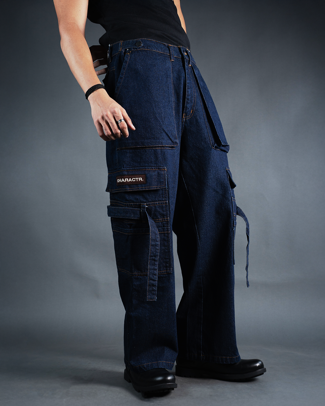 Raw Denim Pants