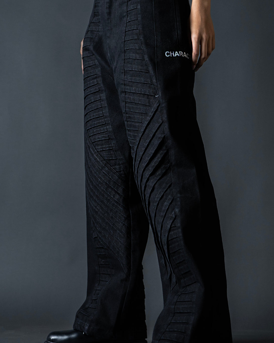 Unisex Pleated Pants