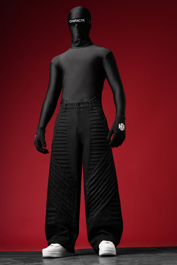 Unisex Pleated Pants