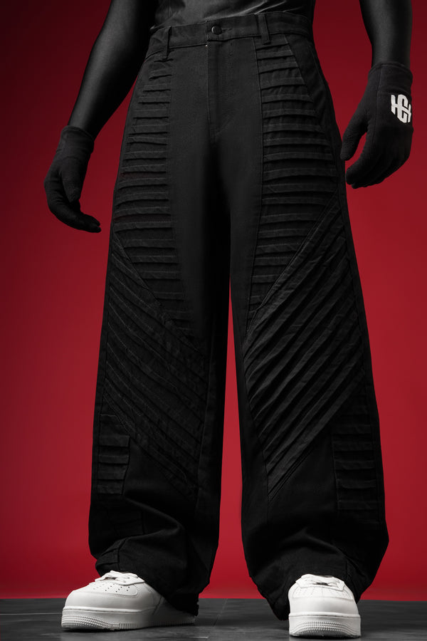 Unisex Pleated Pants