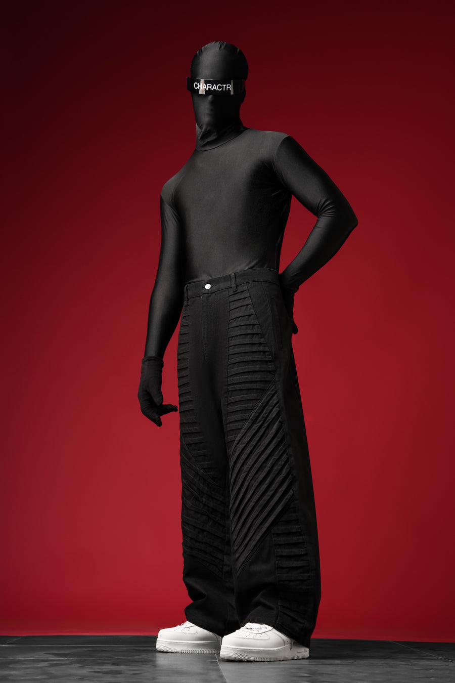 Unisex Pleated Pants