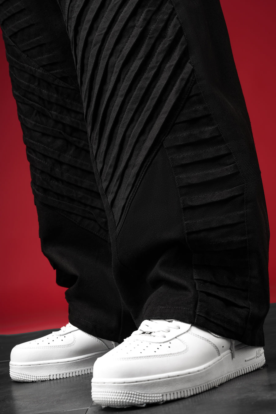 Unisex Pleated Pants