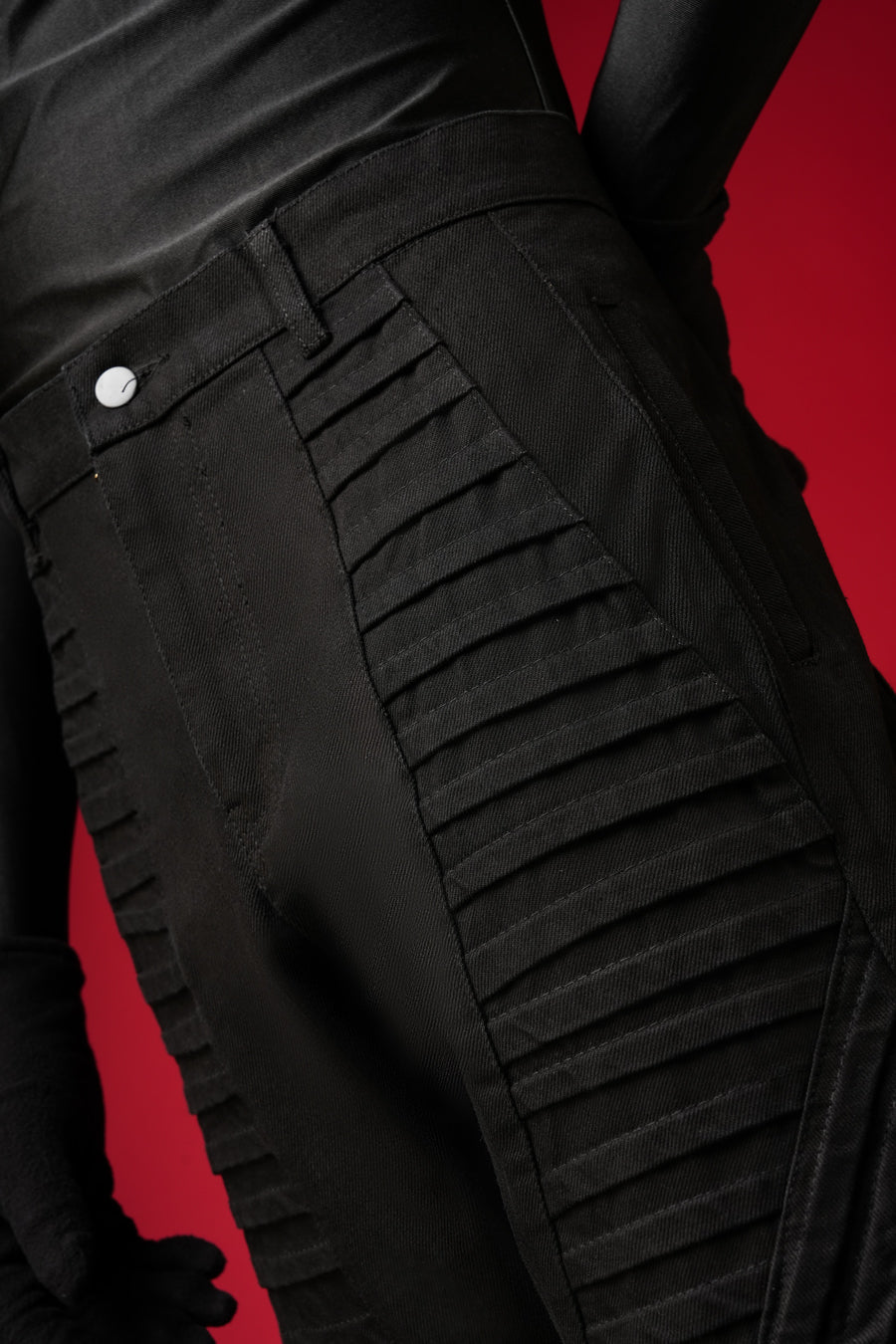 Unisex Pleated Pants