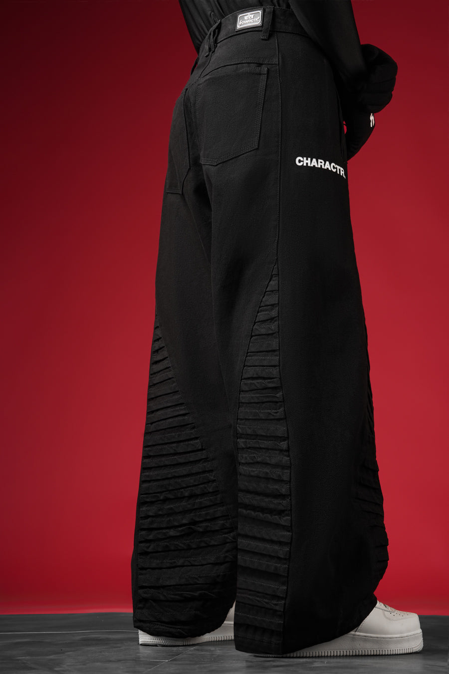 Unisex Pleated Pants