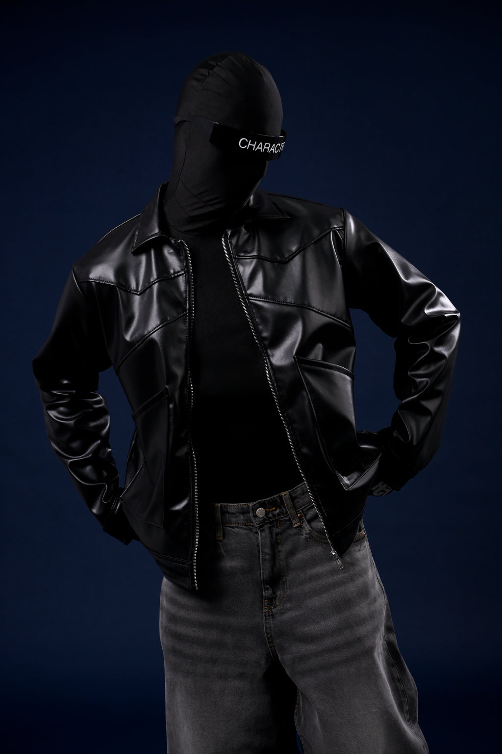 Core Vegan Leather Jacket