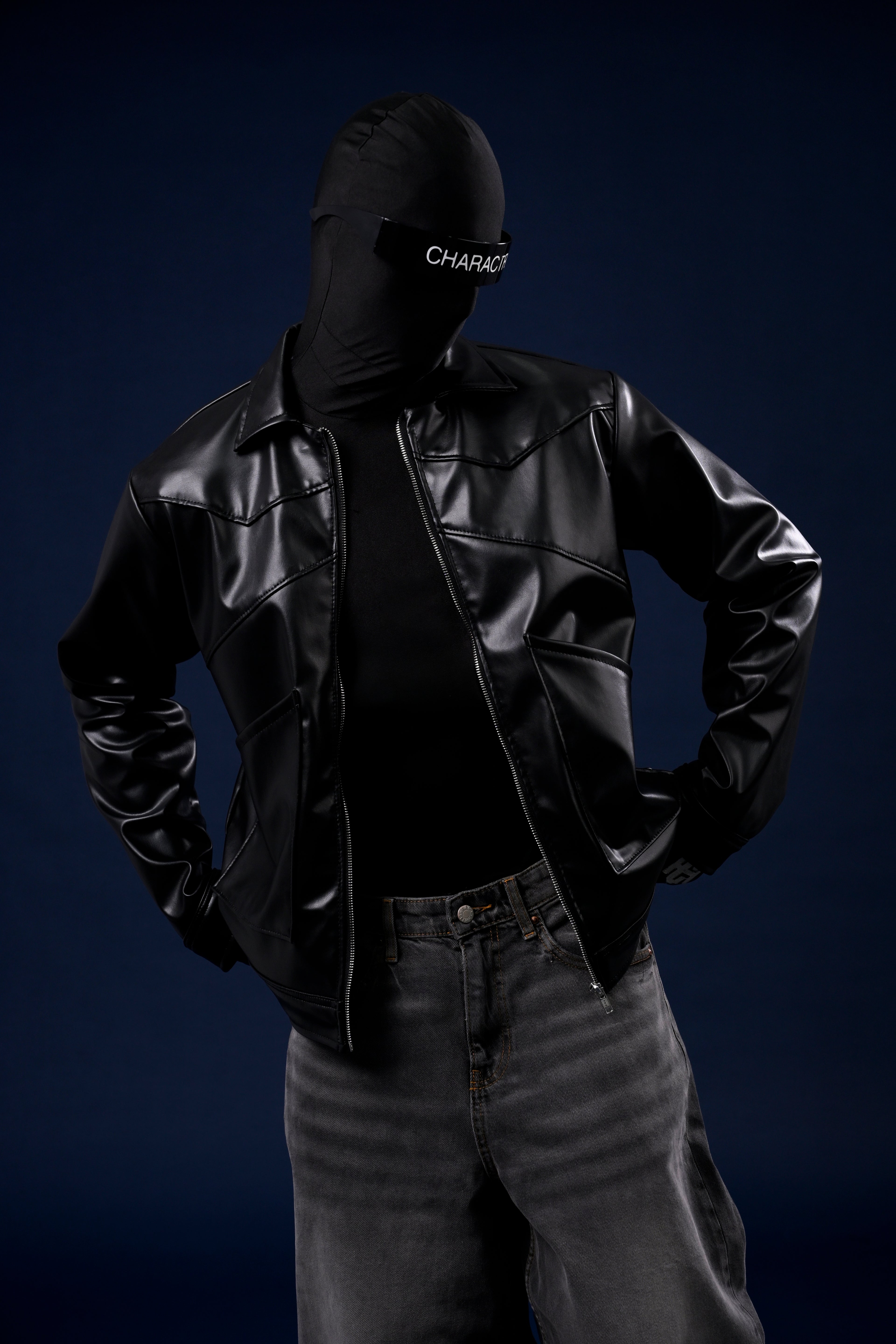 Core Vegan Leather Jacket