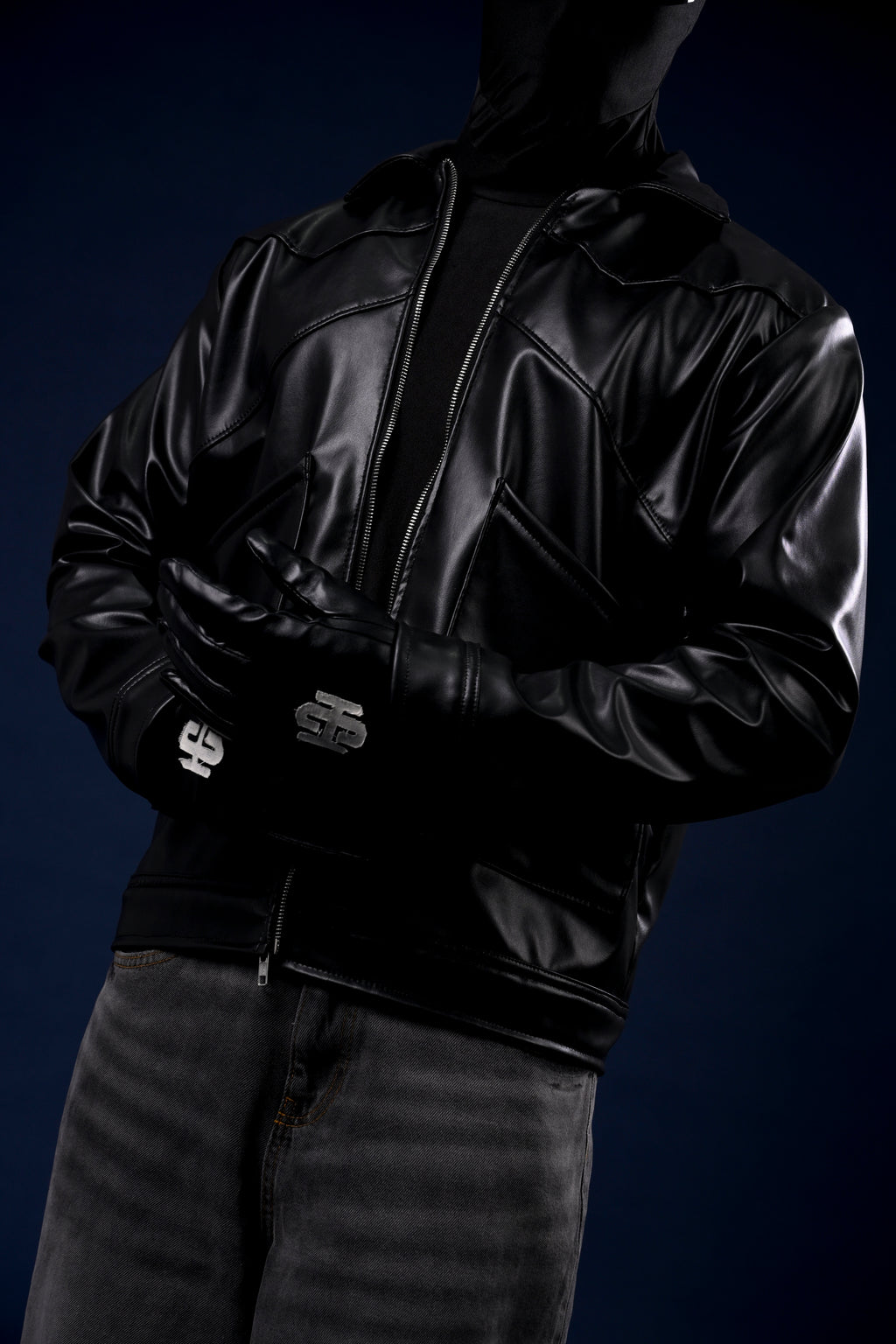 Core Vegan Leather Jacket