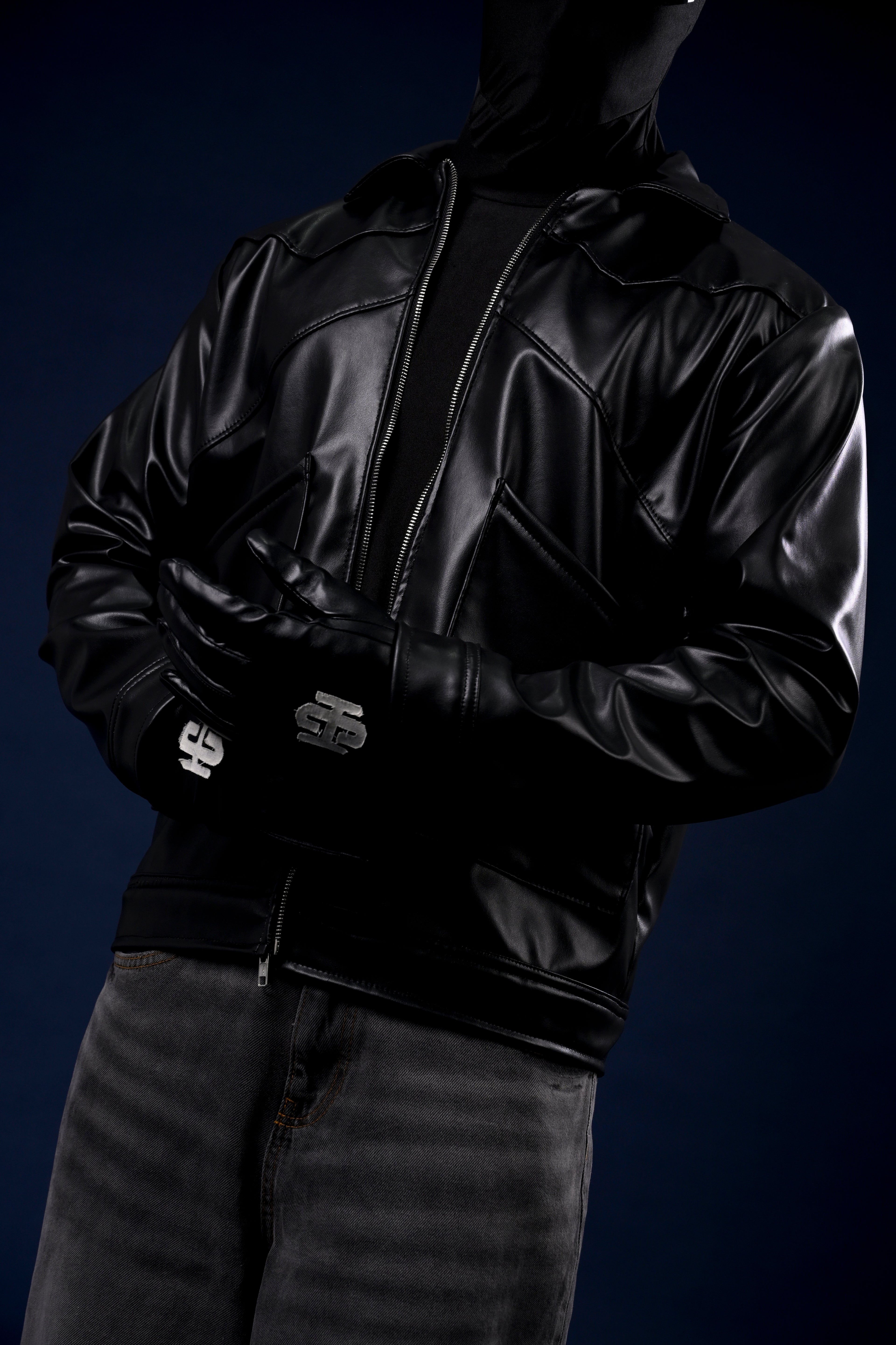 Core Vegan Leather Jacket